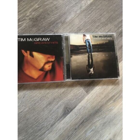 Tim McGraw CD Lot of 2 / Greatest Hits And Greatest Hits Volume 2 - Picture 1 of 7